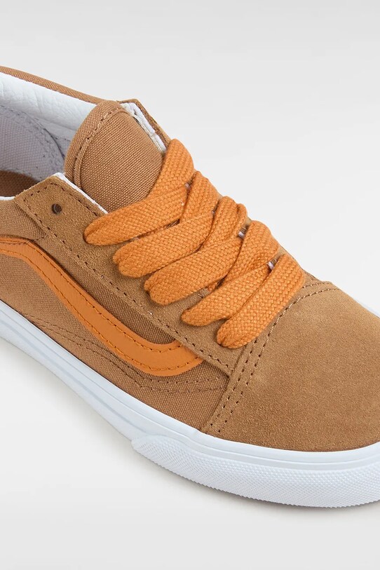 Chłopiec Vans tenisówki dziecięce Old Skool VN000CYVWNR1 brązowy