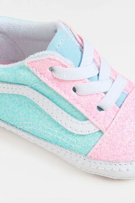 Chłopiec Vans buty niemowlęce Old Skool Crib VN000CS5ZQP1 turkusowy