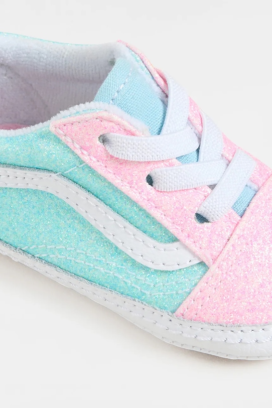 Deklice Čevlji za dojenčka Vans Old Skool Crib VN000CS5ZQP1 turkizna