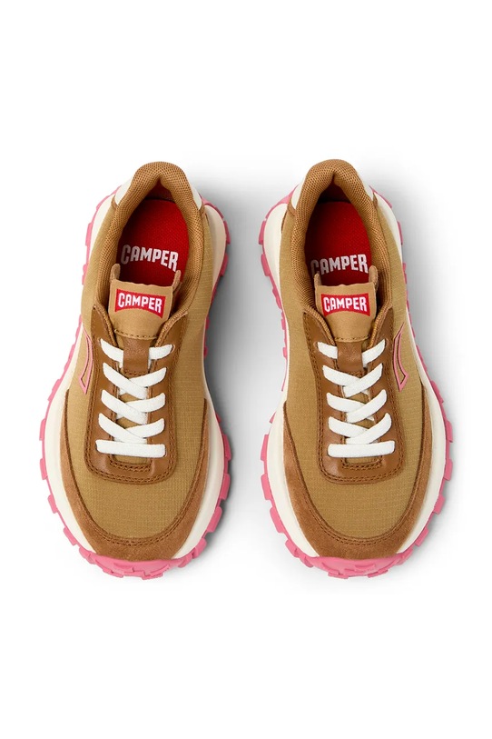 Camper sneakersy dziecięce Drift Trail Kids brązowy K800548.35.38