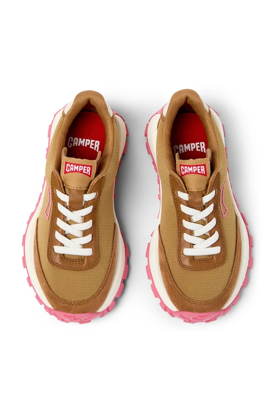 Camper sneakersy dziecięce Drift Trail Kids brązowy K800548.35.38