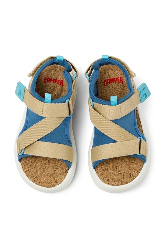 Otroški sandali Camper Pelotas Flota Sandal Kids bež K800636.25.27