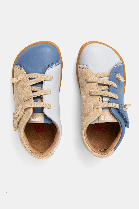 Camper półbuty skórzane dziecięce Peu Cami TWS FW beżowy 80212.TWS