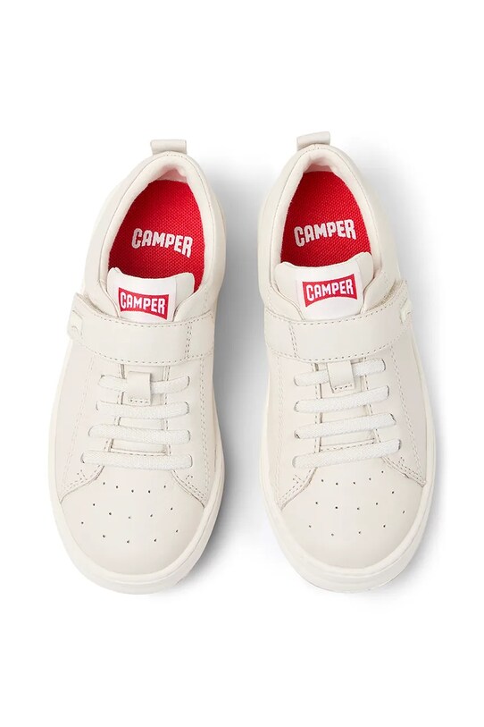 Дитячі шкіряні кросівки Camper Runner Four Kids бежевий K800247.28.34