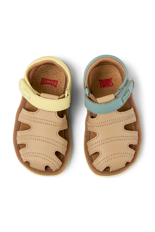 Детские кожаные сандалии Camper Bicho TWS FW бежевый 80372.TWS