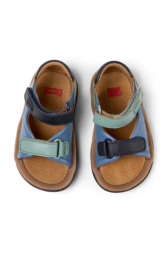 Dětské kožené sandály Camper Bicho TWS FW modrá K800362