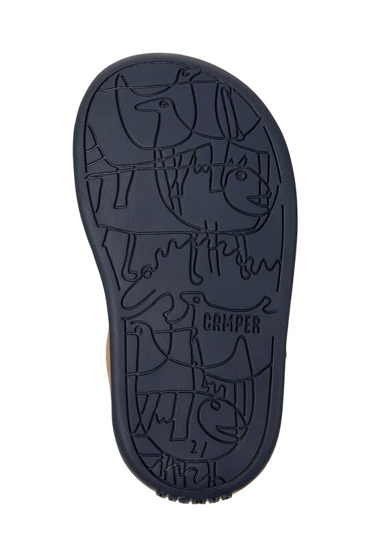 Dětské kožené sandály Camper Bicho TWS FW K800362 modrá