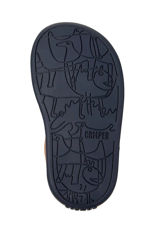 Дитячі шкіряні сандалі Camper Bicho TWS FW K800362 блакитний