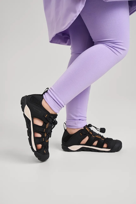Reima sandale copii Talsi textil negru 5400132A.PPYA