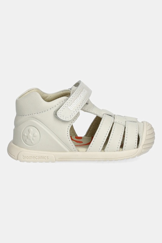 Biomecanics sandale din piele pentru copii 252123 bej SS25