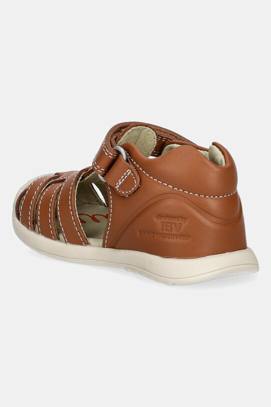 Chłopiec Biomecanics sandały skórzane dziecięce 252123 brązowy