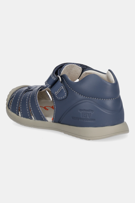CHLAPEC Dětské kožené sandály Biomecanics 252123 modrá