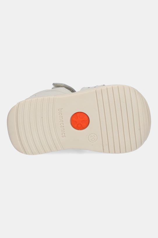 Biomecanics sneakersy skórzane dziecięce 252124 beżowy