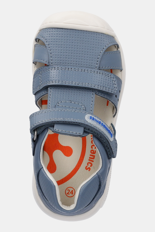 Biomecanics sneakersy skórzane dziecięce niebieski 252124