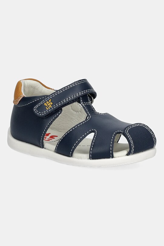 Garvalin sandali in pelle bambino/a blu navy 252310