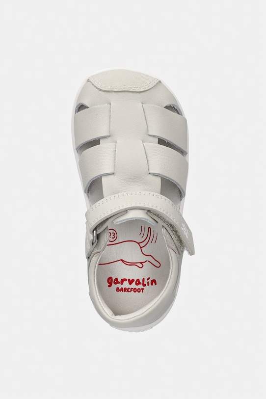 Garvalin sandały skórzane dziecięce beżowy 252326.19.23