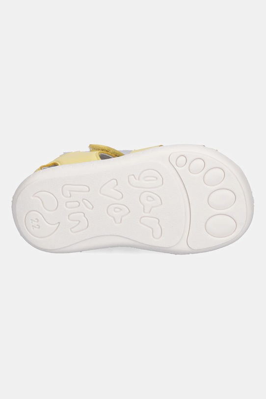 Детские кожаные сандалии Garvalin 252326.19.23 жёлтый