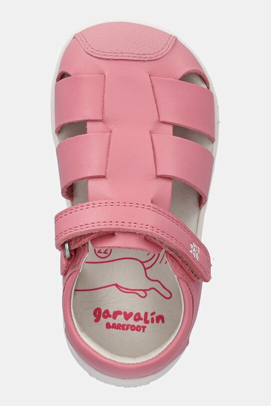 Garvalin sandale din piele pentru copii roz 252326.19.23