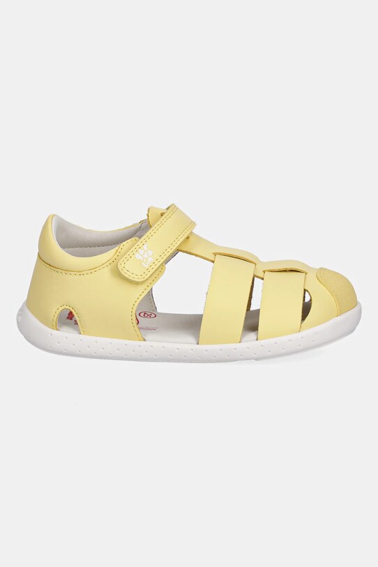 Garvalin sandale din piele pentru copii 252326.24.26 galben SS25