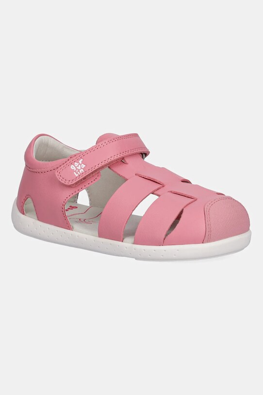 Garvalin sandale din piele pentru copii roz 252326.24.26