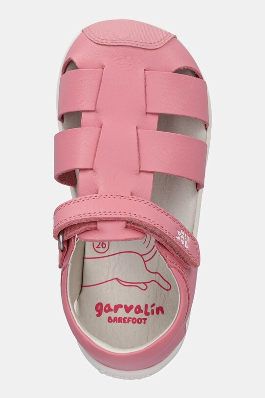 Garvalin sandale din piele pentru copii roz 252326.24.26
