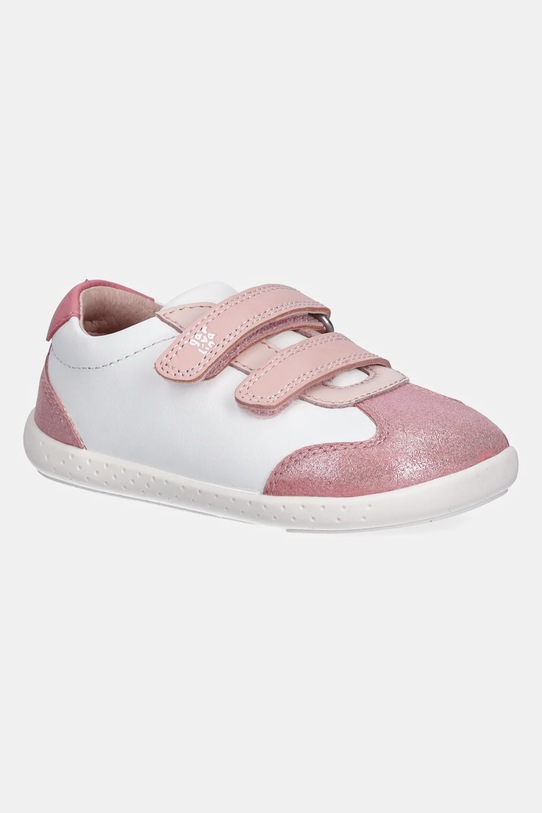 Dječje kožne tenisice Garvalin brušena koža roza 252331.19.23