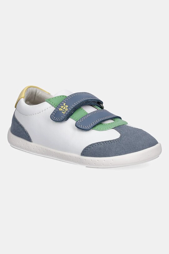 Garvalin sneakersy skórzane dziecięce skóra zamszowa biały 252331.24.26