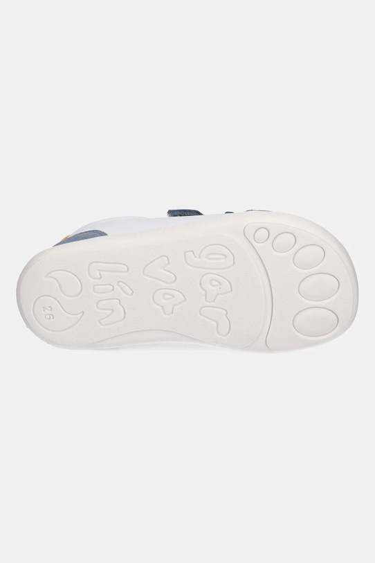 Garvalin sneakersy skórzane dziecięce 252331.24.26 biały