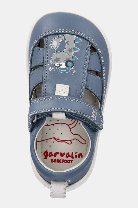 Garvalin sandali in pelle blu 252334.19.23