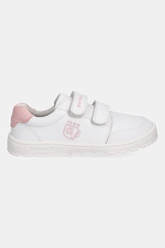 Detské kožené tenisky Garvalin 252510.28.34 biela AW25