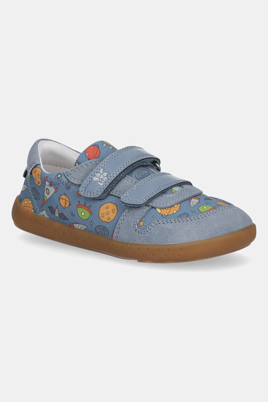 Garvalin sneakers pentru copii imitatie de piele intoarsa albastru 252341.24.26