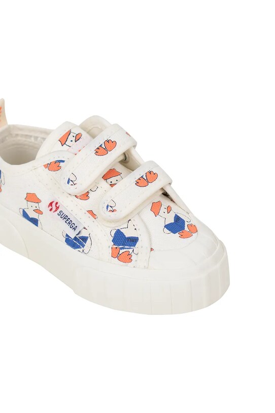 Tinycottons gyerek sportcipő READERS SNEAKERS X SUPERGA SS25.913 bézs