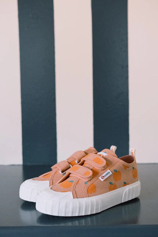 Tinycottons tenisówki dziecięce APPLES SNEAKERS X SUPERGA SS25.902