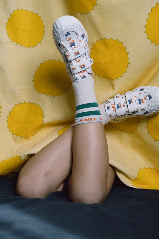 Tinycottons gyerek sportcipő READERS SNEAKERS X SUPERGA SS25.914