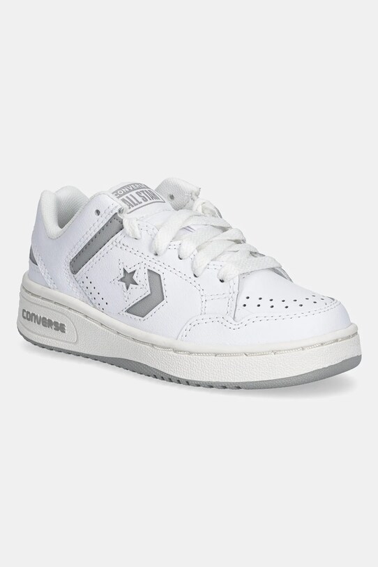 Дитячі шкіряні кросівки Converse Weapon низька білий A11463C