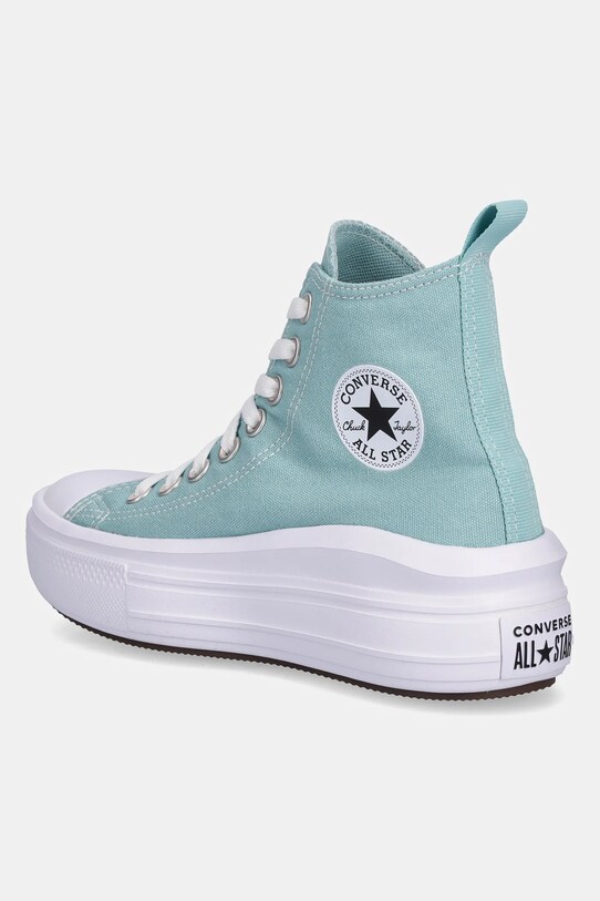 Момче Детски високи кецове Converse Chuck Taylor All Star Move A10703C тюркоазен
