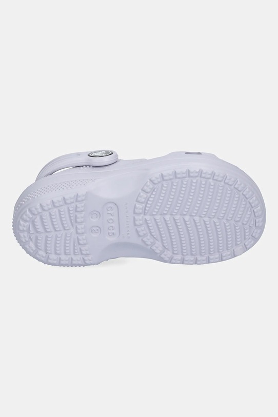 Crocs klapki dziecięce CLASSIC KIDS SANDAL 207537.CROCS.CLASSIC.KI fioletowy