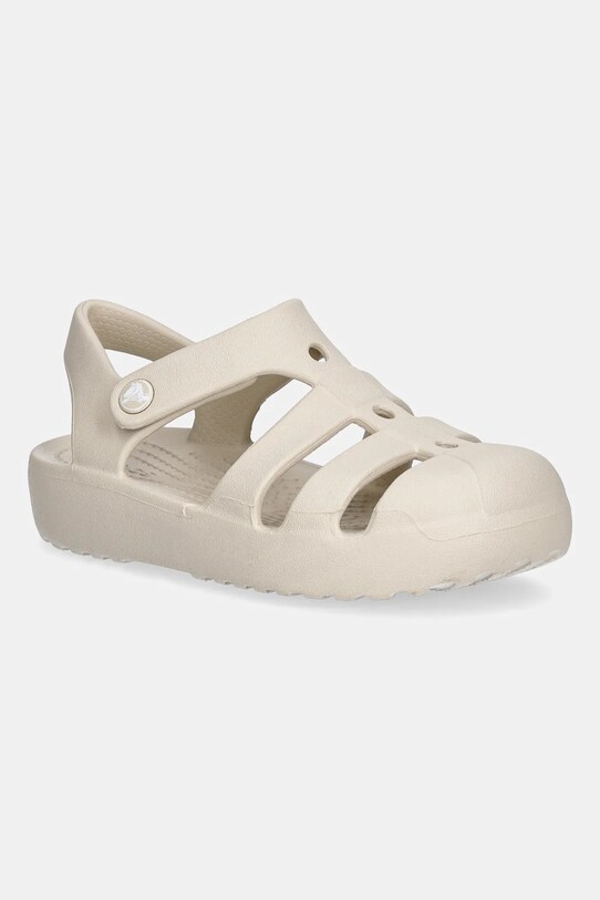 Crocs sandały dziecięce CLASSIC FISHERMAN KIDS beżowy 210626.CROCS.CLASSIC.FI