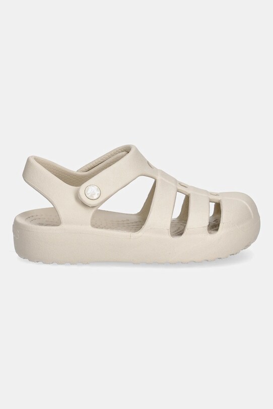 Crocs sandały dziecięce CLASSIC FISHERMAN KIDS 210626.CROCS.CLASSIC.FI beżowy SS25