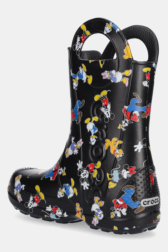 Chłopiec Crocs kalosze MICKEY FRIENDS HANDLE IT BOOT KIDS 210889.CROCS.MICKEY.FRI czarny