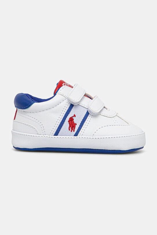 Polo Ralph Lauren buty niemowlęce HERITAGE COURT III T-TOE EZ LAYETTE RL02496101 biały SS25