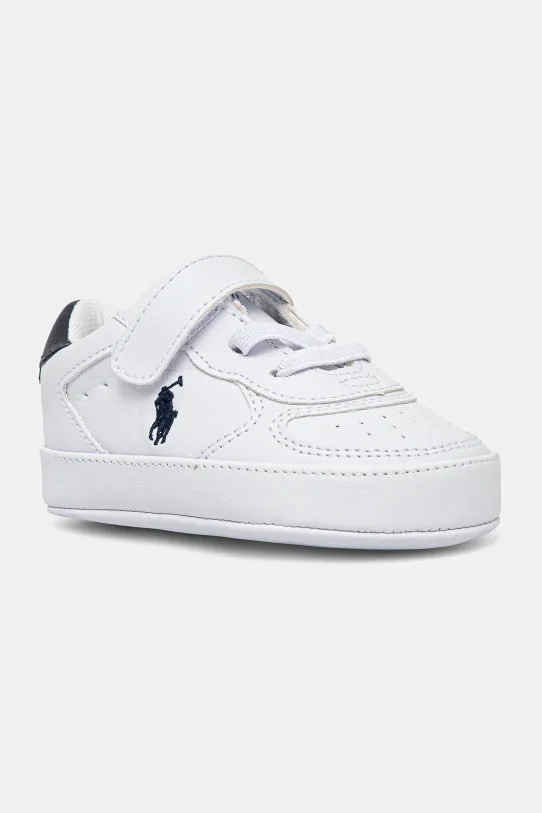 Polo Ralph Lauren buty niemowlęce MASTERS COURT PS LAYETTE syntetyczny biały RL02367103