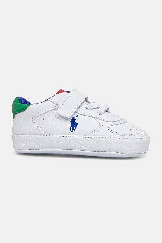 Черевики для немовля Polo Ralph Lauren MASTERS COURT PS LAYETTE RL02367102 білий SS25