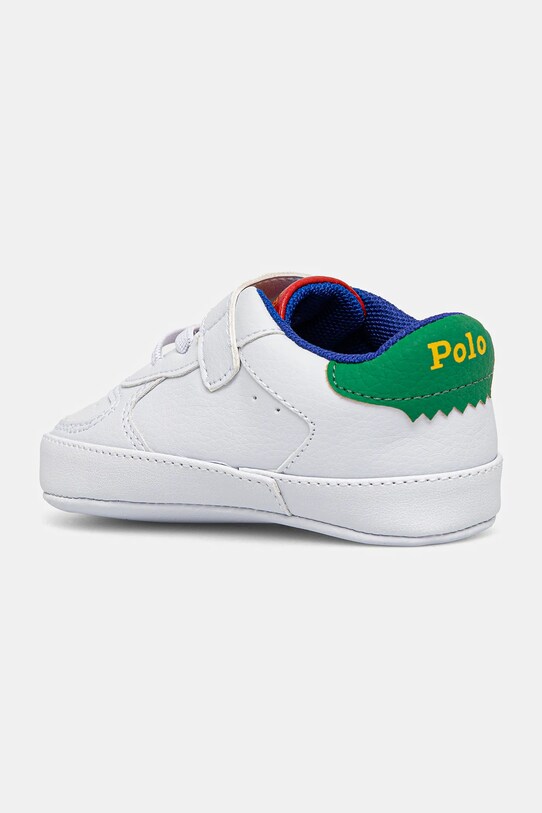 Хлопчик Черевики для немовля Polo Ralph Lauren MASTERS COURT PS LAYETTE RL02367102 білий