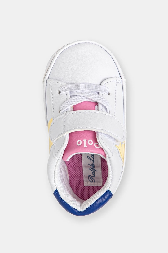 Βρεφικά παπούτσια Polo Ralph Lauren RYLEY PS LAYETTE κίτρινο RL02370102