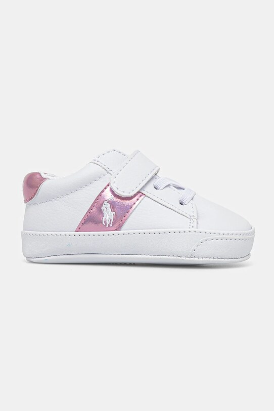 Topánky pre bábätká Polo Ralph Lauren RYLEY PS LAYETTE RL02498102 biela SS25