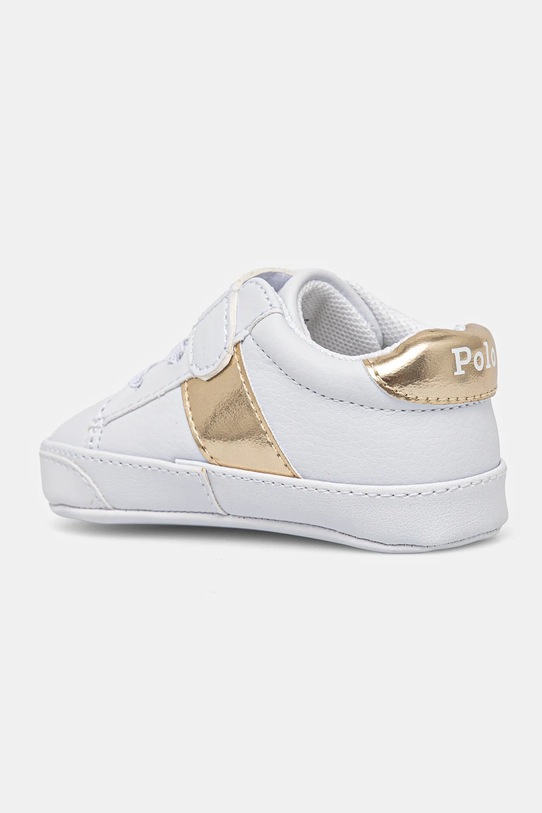 Dječaci Cipele za bebe Polo Ralph Lauren RYLEY PS LAYETTE RL02498101 bijela