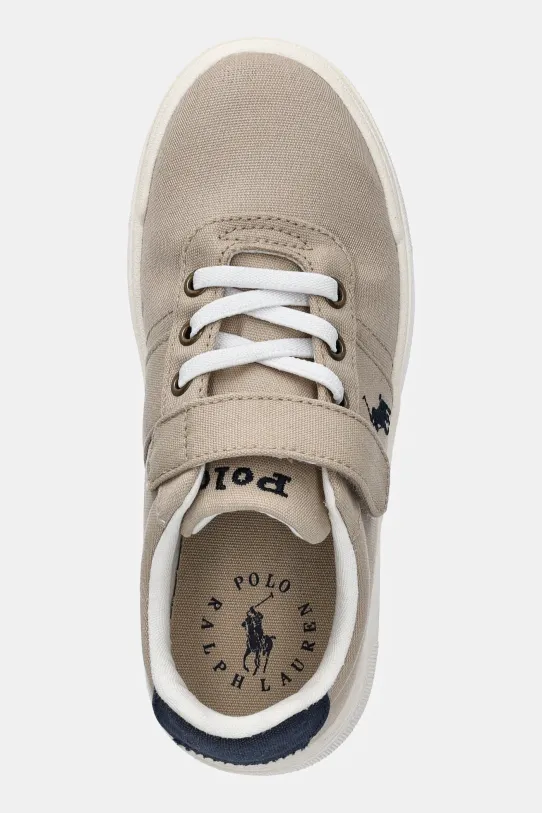 Polo Ralph Lauren sneakers pentru copii FRAZIER CASUAL PS bej RL02459272