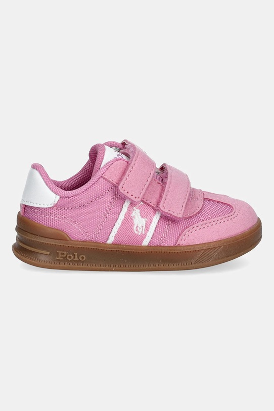 Polo Ralph Lauren sneakersy dziecięce HERITAGE COURT III T-TOE EZ RL01962660 różowy SS25