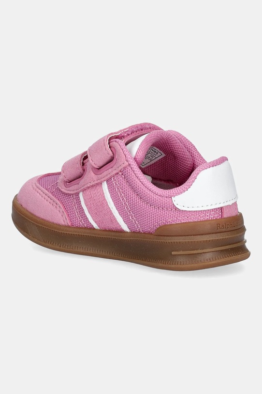 Хлопчик Дитячі кросівки Polo Ralph Lauren HERITAGE COURT III T-TOE EZ RL01962660 рожевий